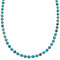 Southwest Kingman Turquoise 20" Bead Necklace KX121106